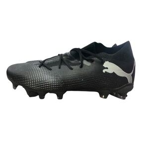 Puma Black and White Athletic Cleats